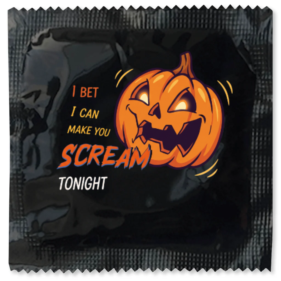 Make You Scream Tonight Halloween Condom