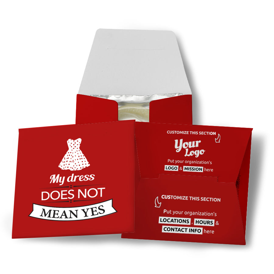 MY DRESS DOES NOT MEAN YES