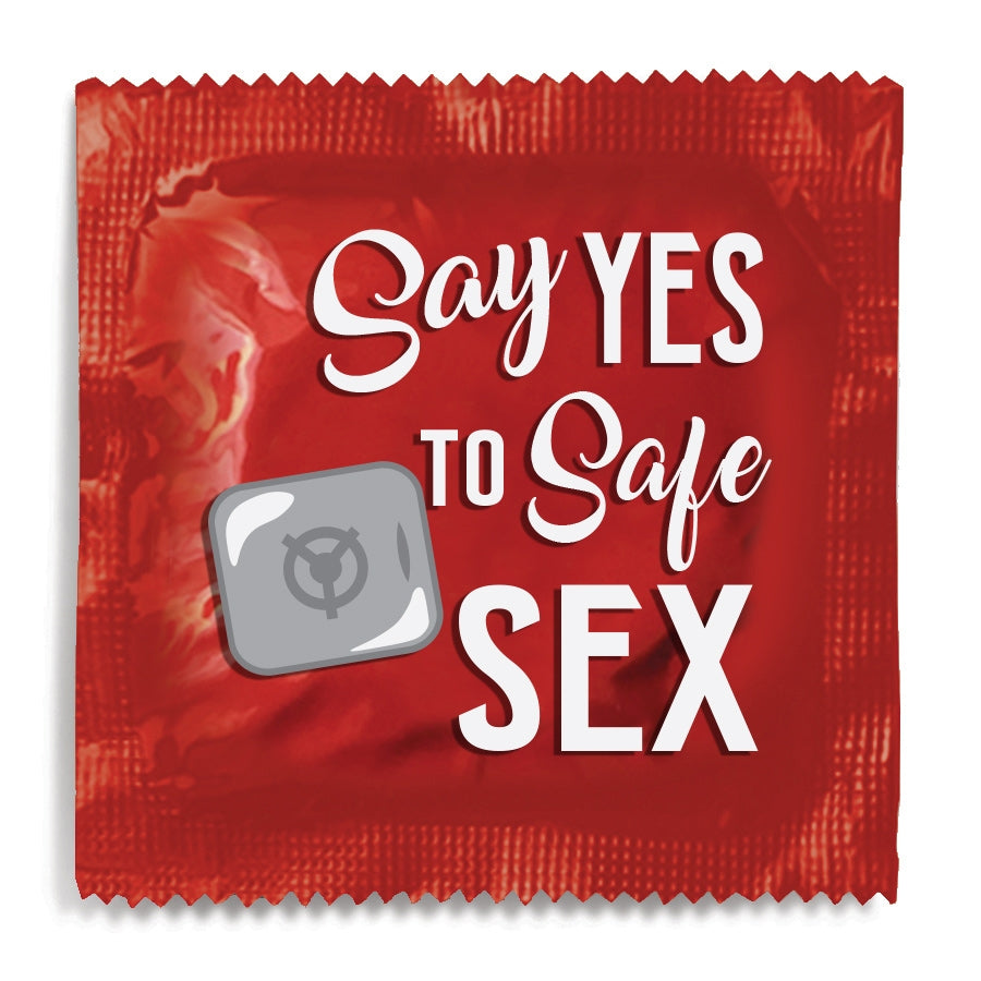 Say Yes To Safe Sex Condom
