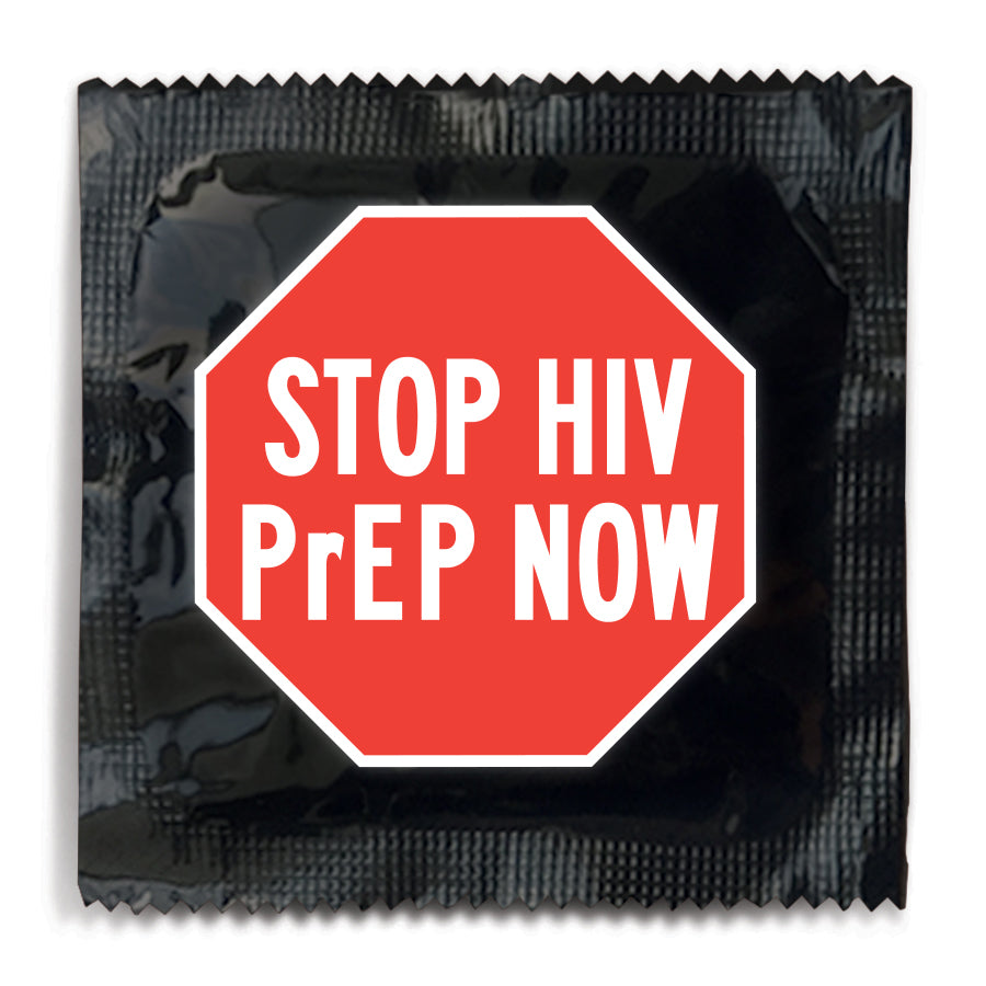 Stop HIV, PrEP Now Condom