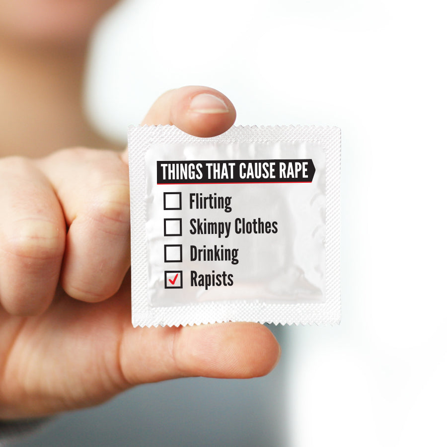 things that cause rape condom foil
