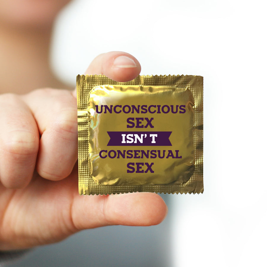 Unconscious Sex Isn't Consensual Sex Condom