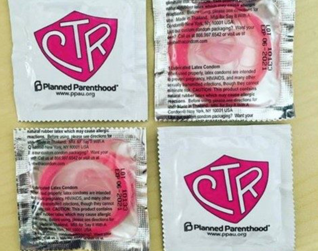 Say It With A Condom Mormon Planned Parenthood