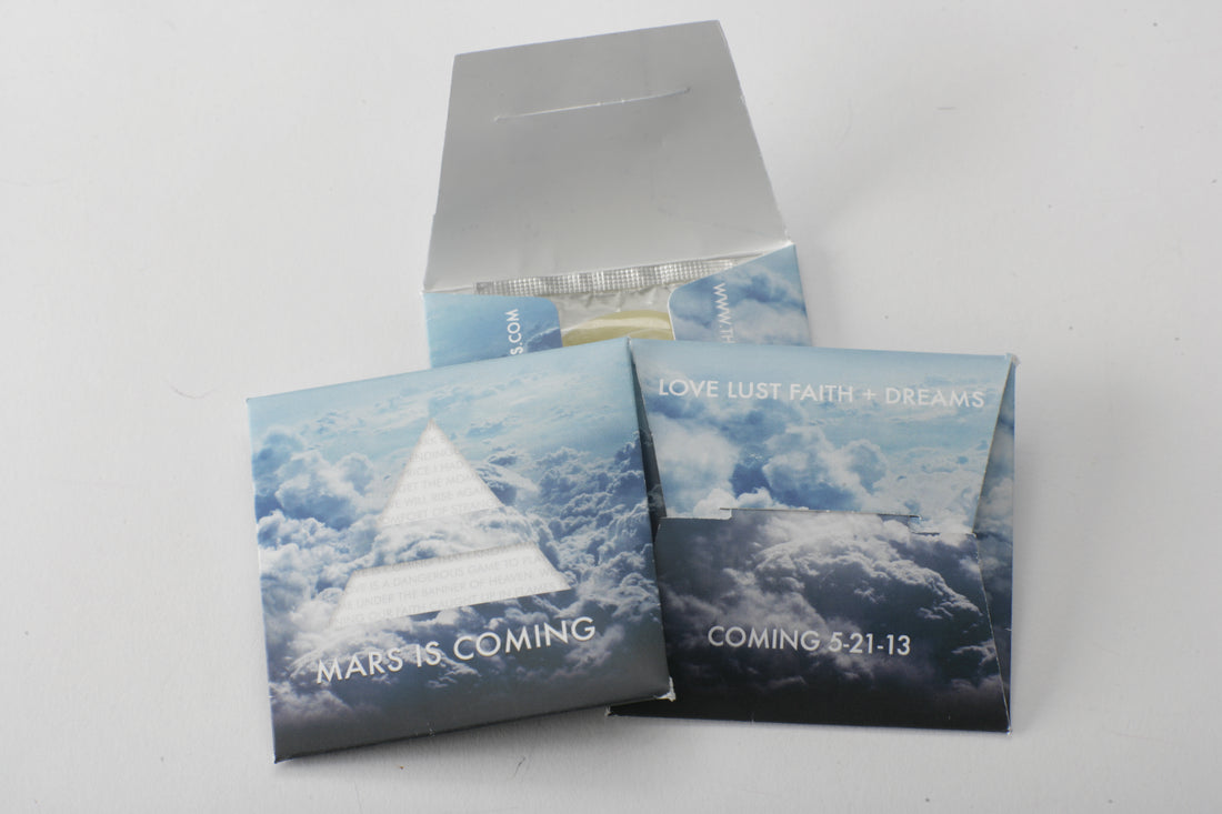 30 Seconds To Mars Custom Condom Wallet