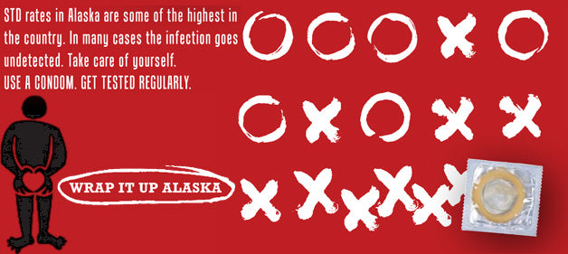 You know barebacking isn't safe, right? Fighting STDs in the state of Alaska