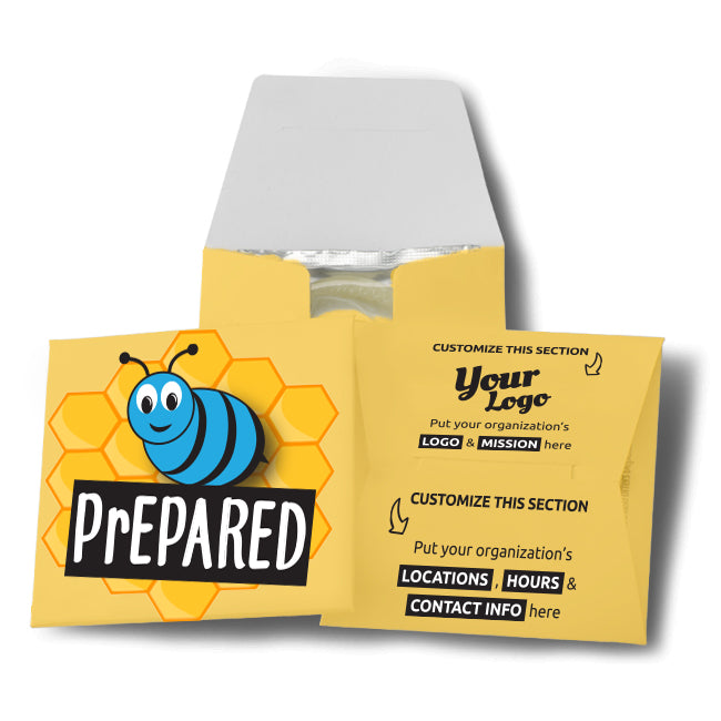 Bee PrEPared Condom Wallet - Say It With A Condom