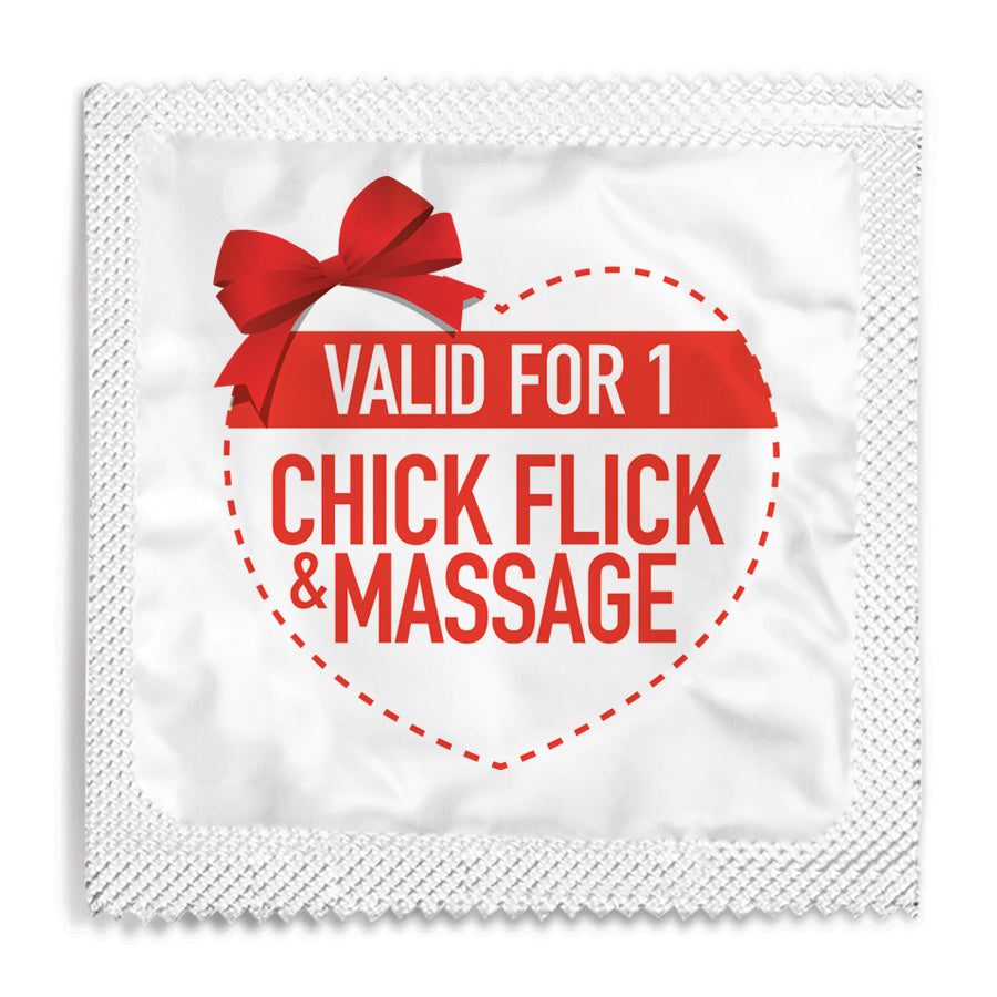 VALID FOR 1 CHICK FLICK & MASSAGE