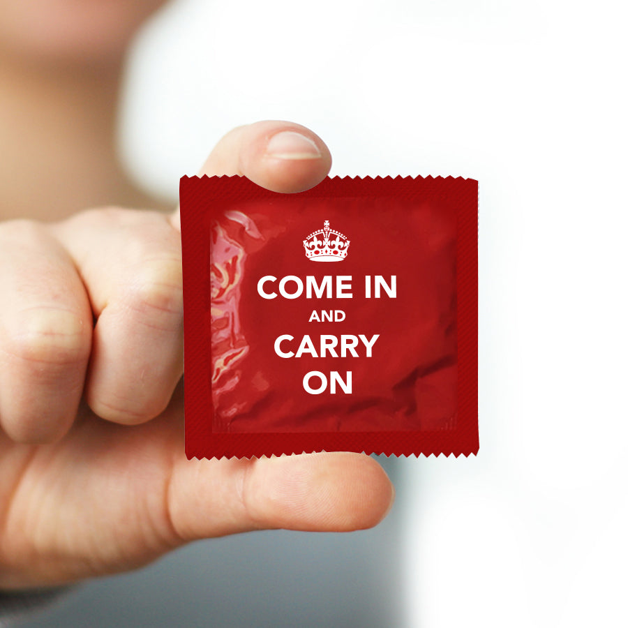 Come In And Carry On Condom