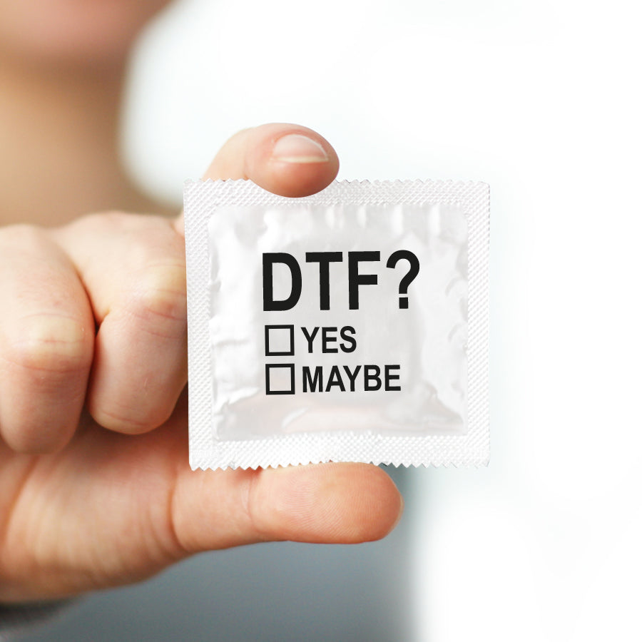 dtf condom foil