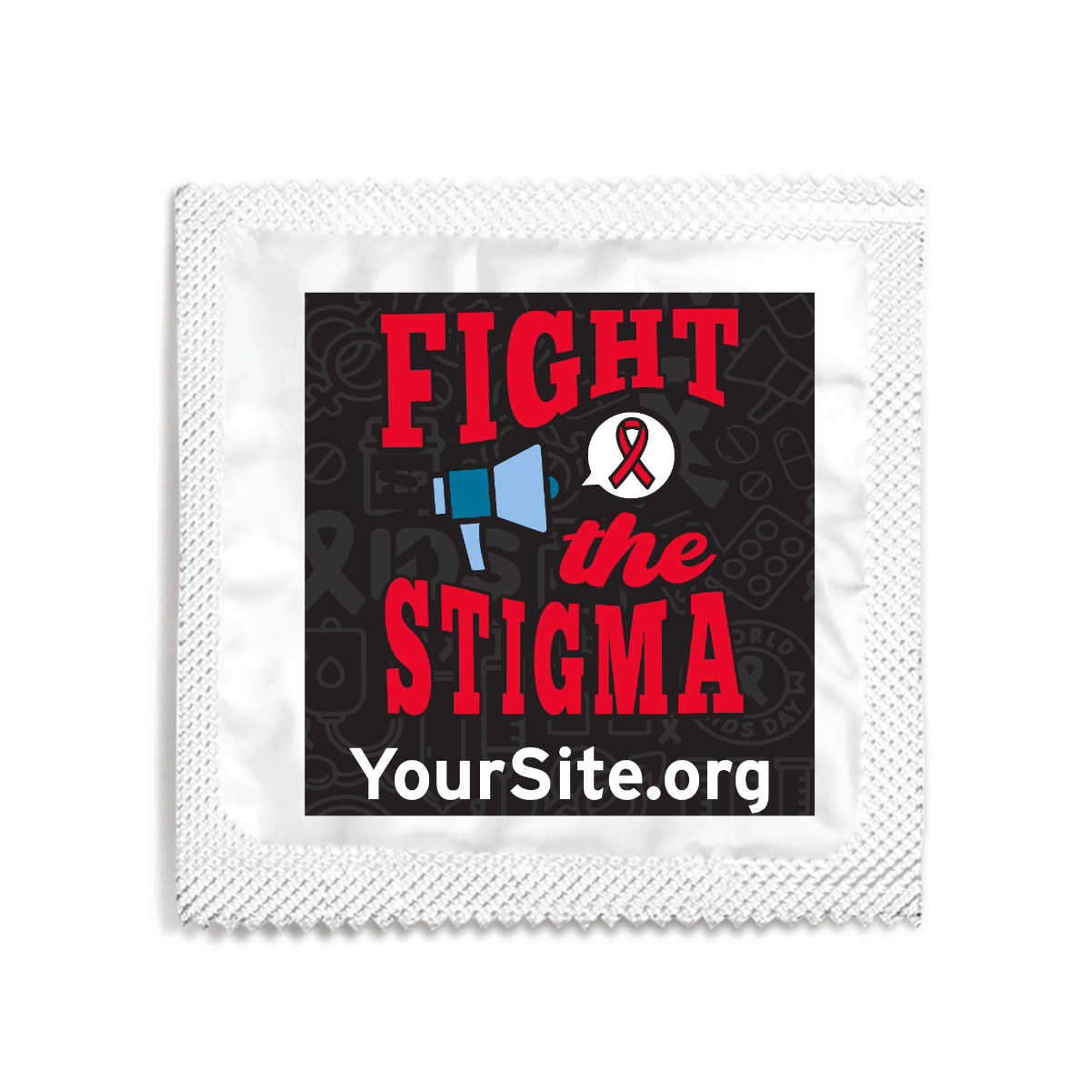Fight the Stigma-HIV Condom