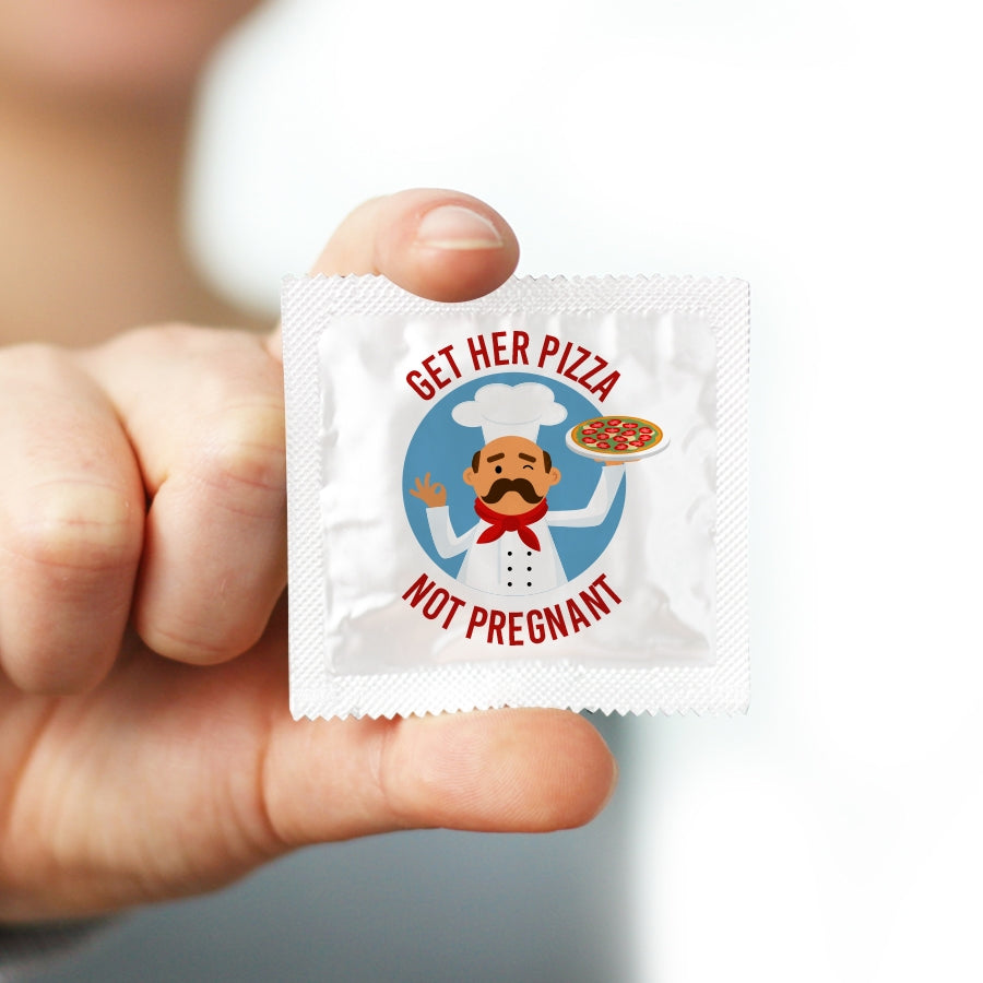get her pizza not pregnant