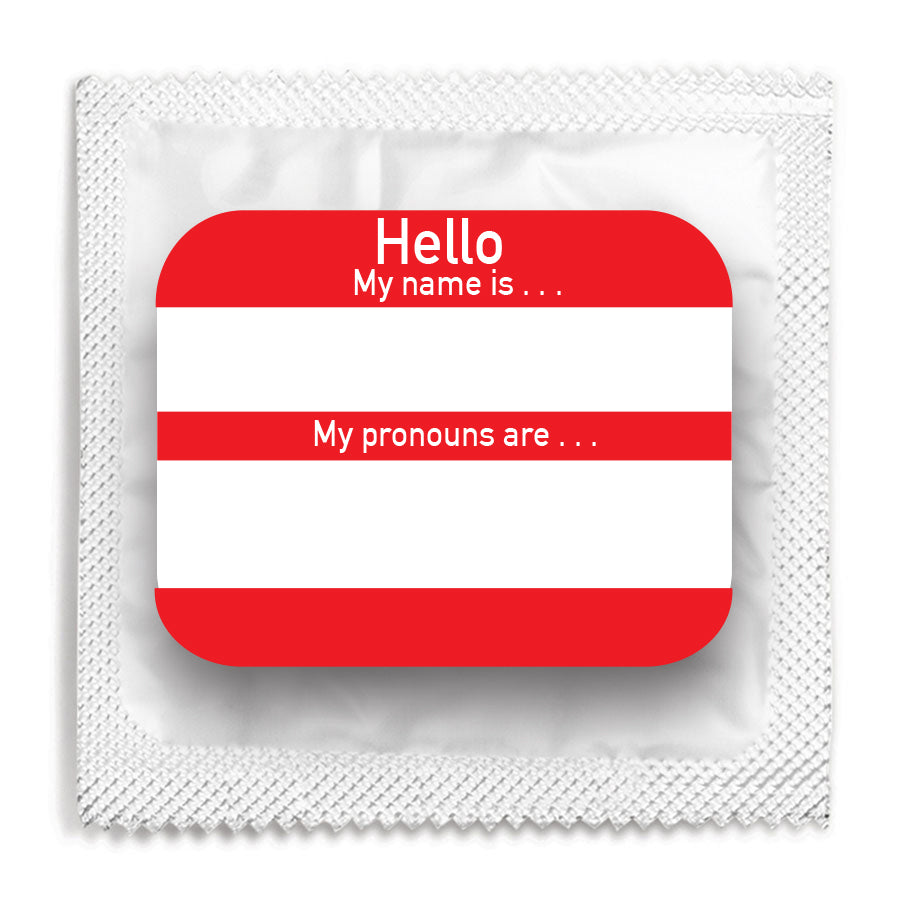 hello my name is my pronouns are