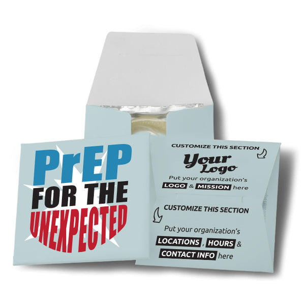 PrEP For The Unexpected Condom Wallet - Say It With A Condom