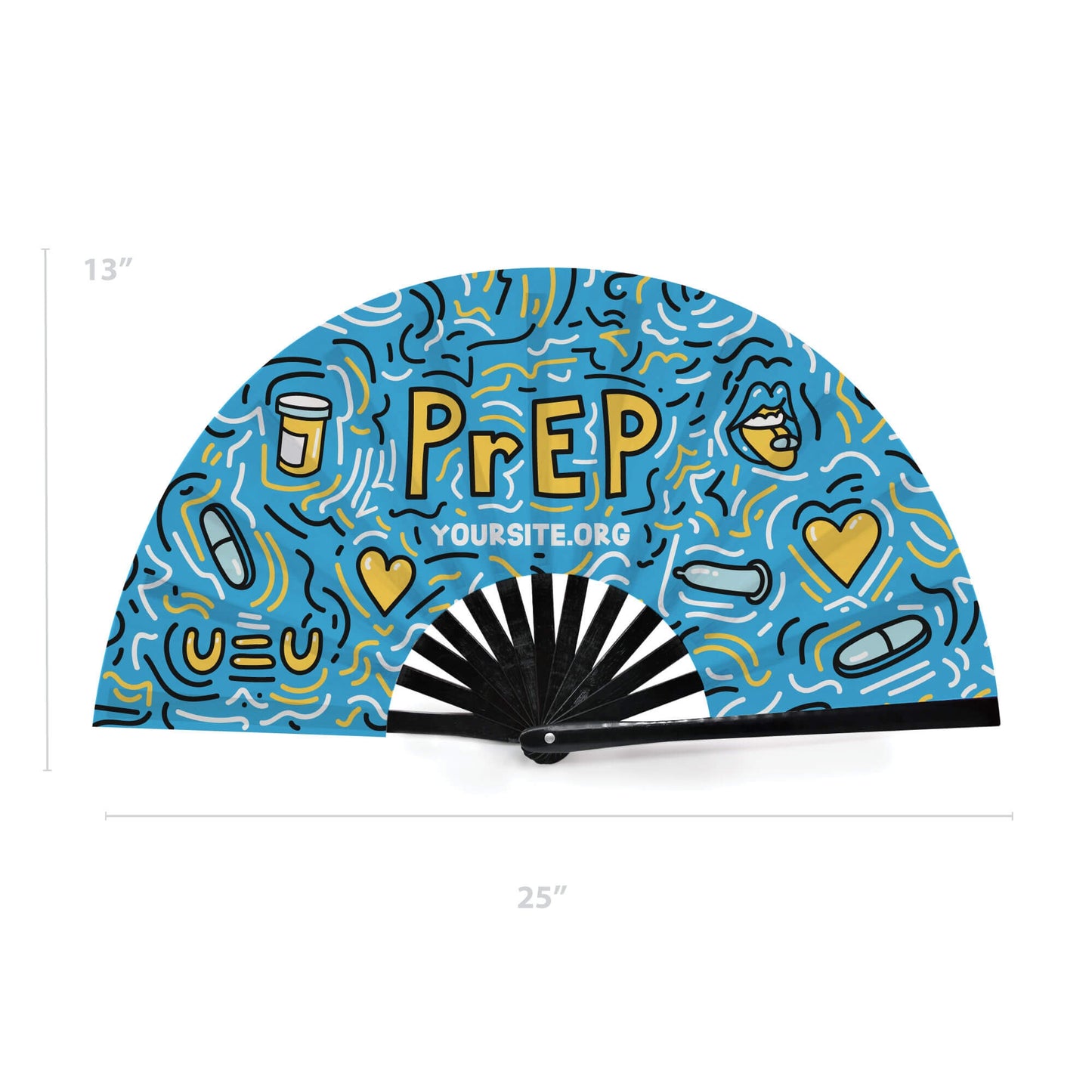 PrEP Safely Snap Fan