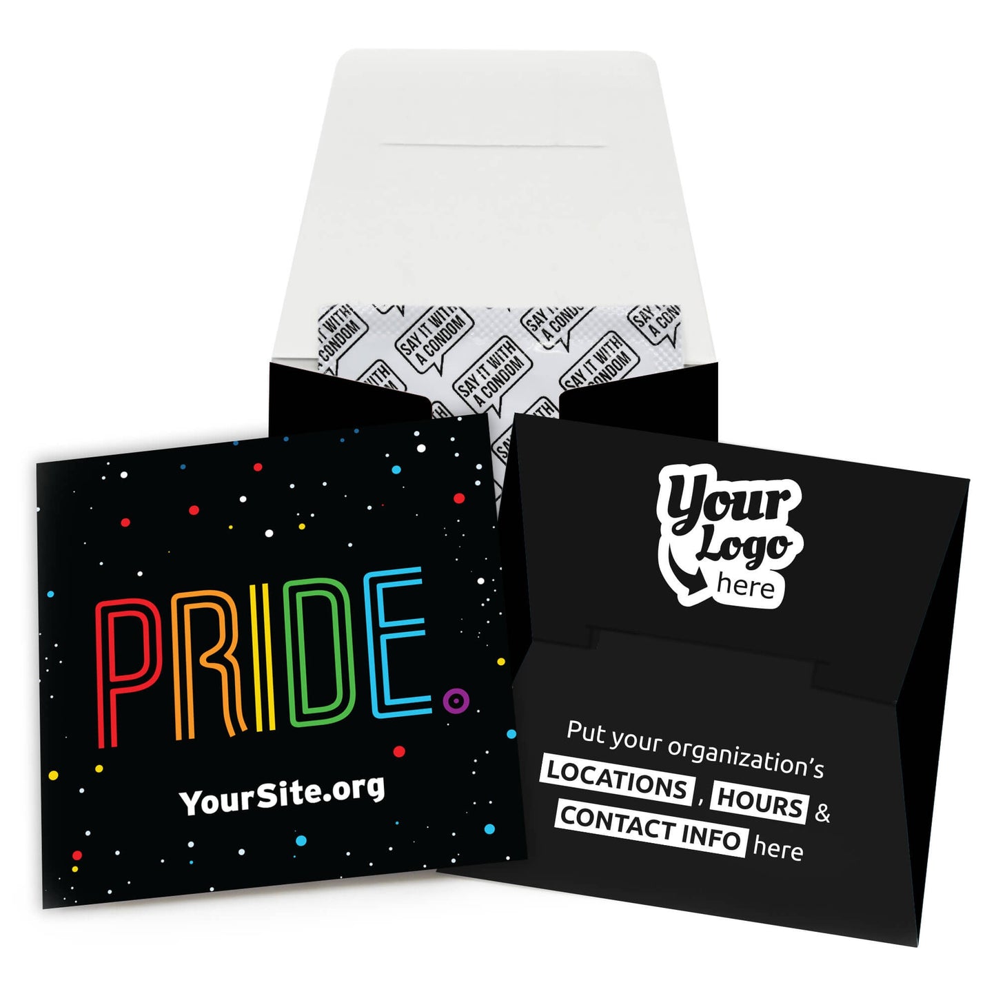 pride neon condom