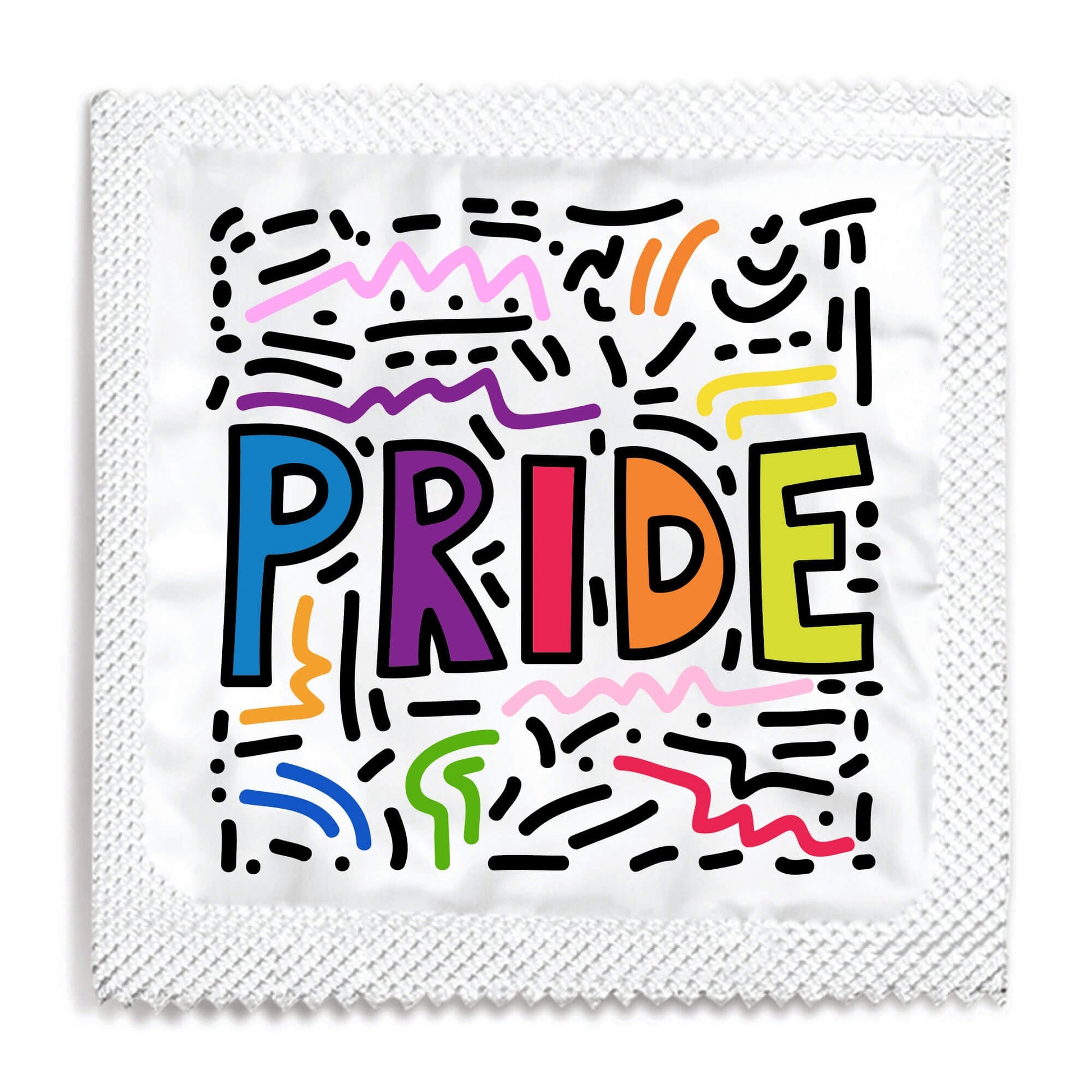 pride neon foil