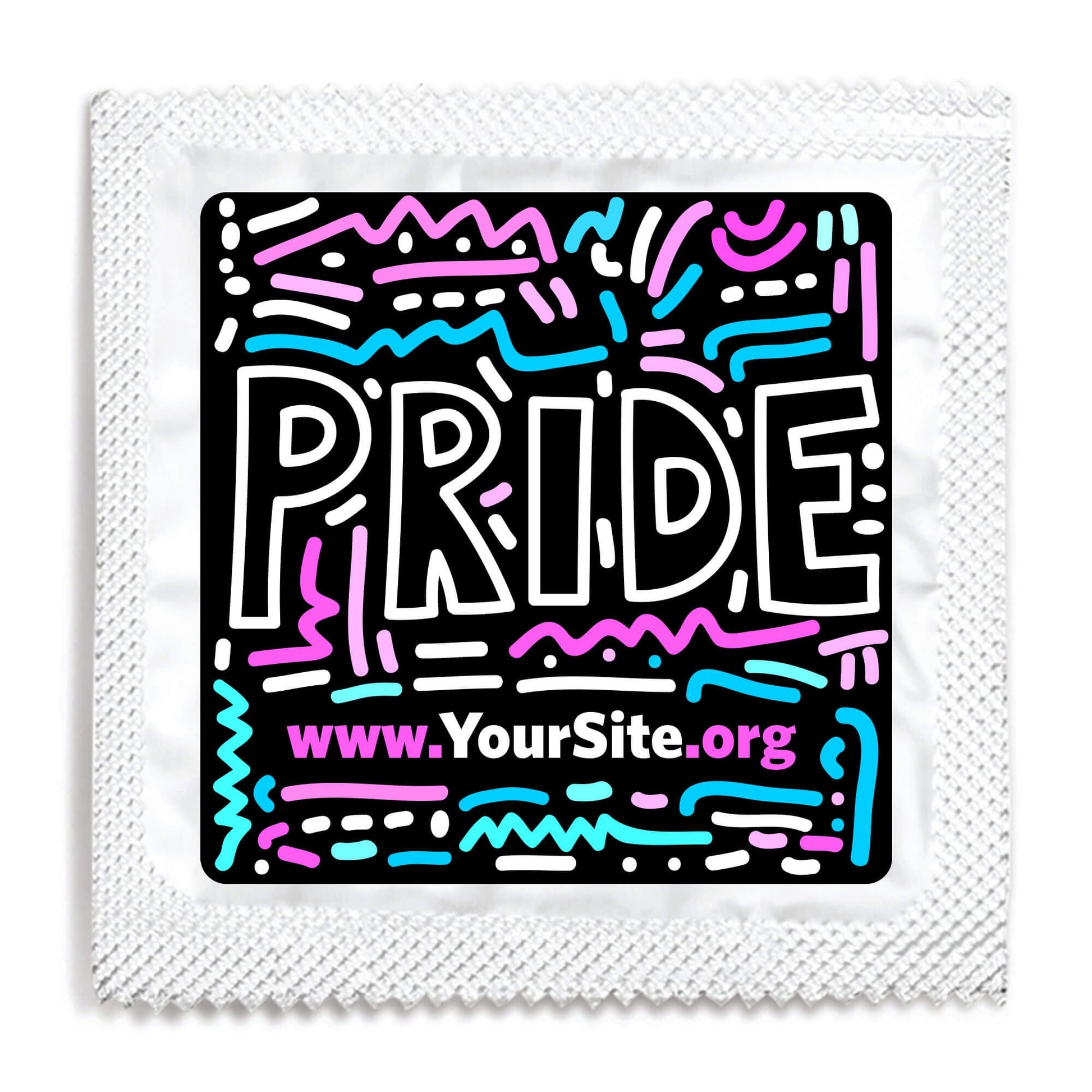 pride neon foil