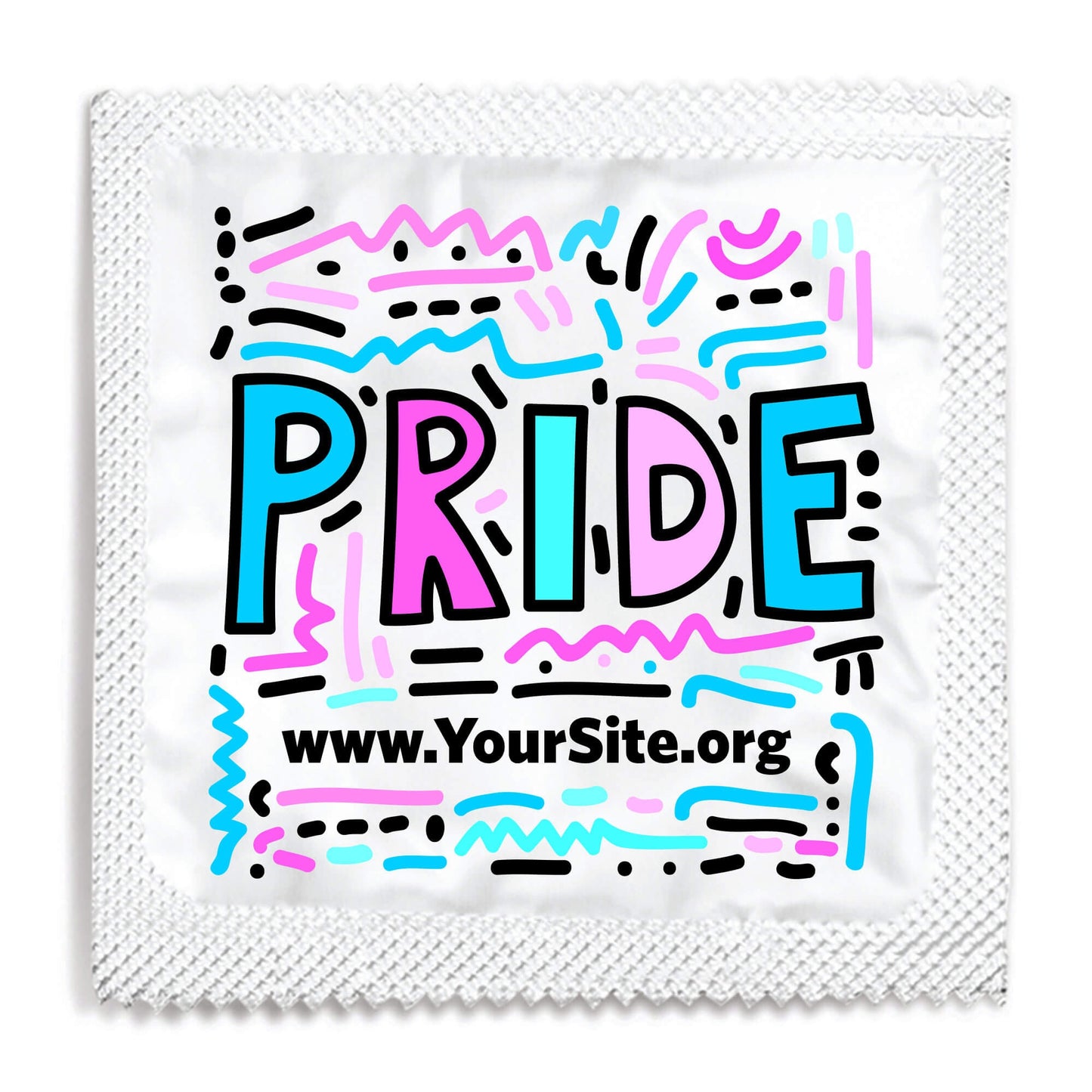 pride neon foil