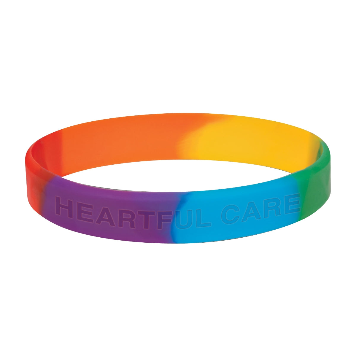 rainbow wristband silicone