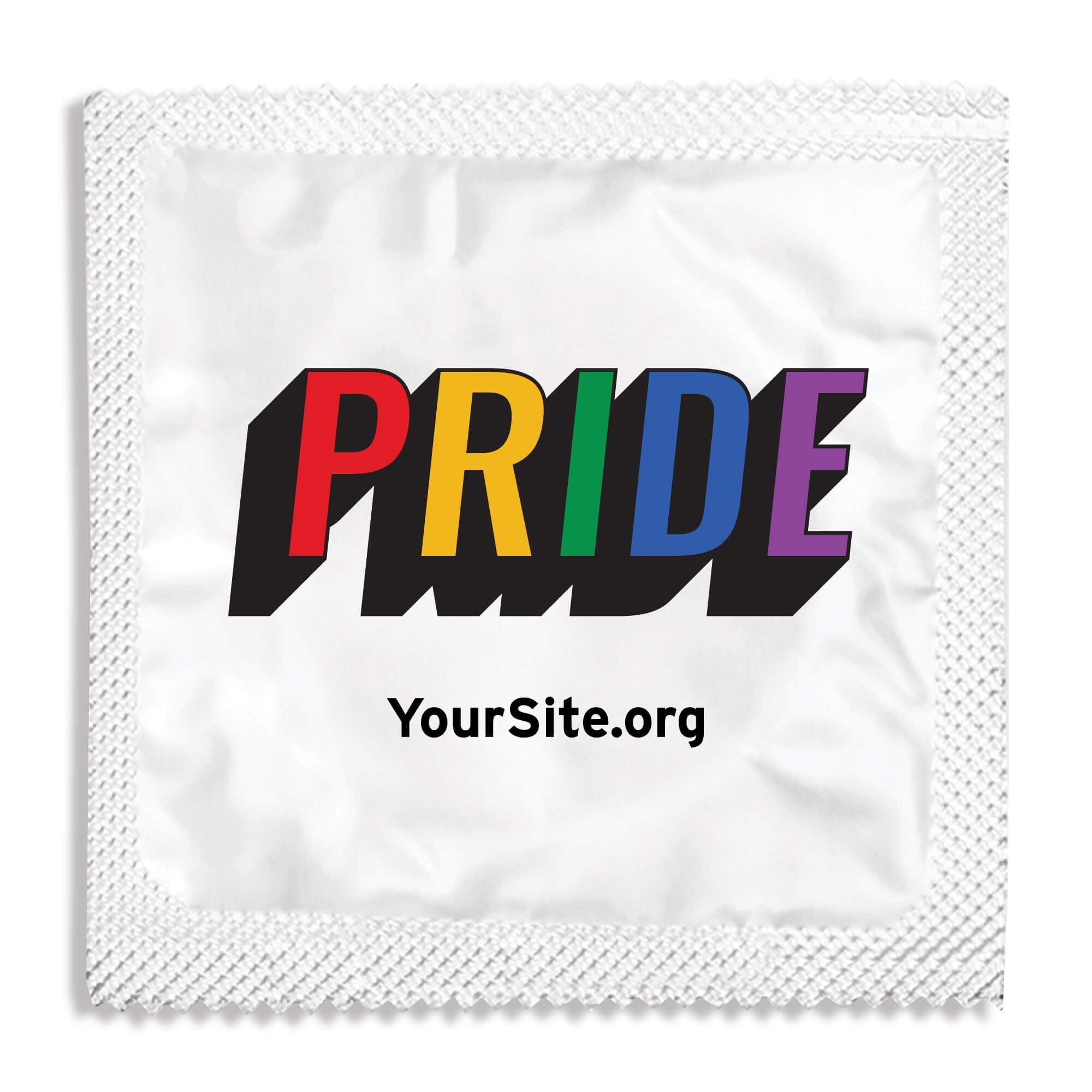 Retro Gay Pride Condom – Say It With A Condom