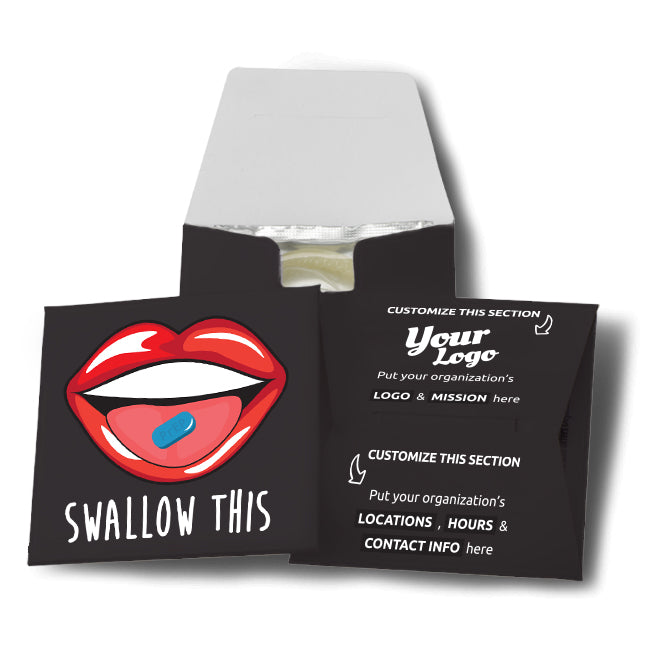 Swallow This Condom Wallet - Say It With A Condom