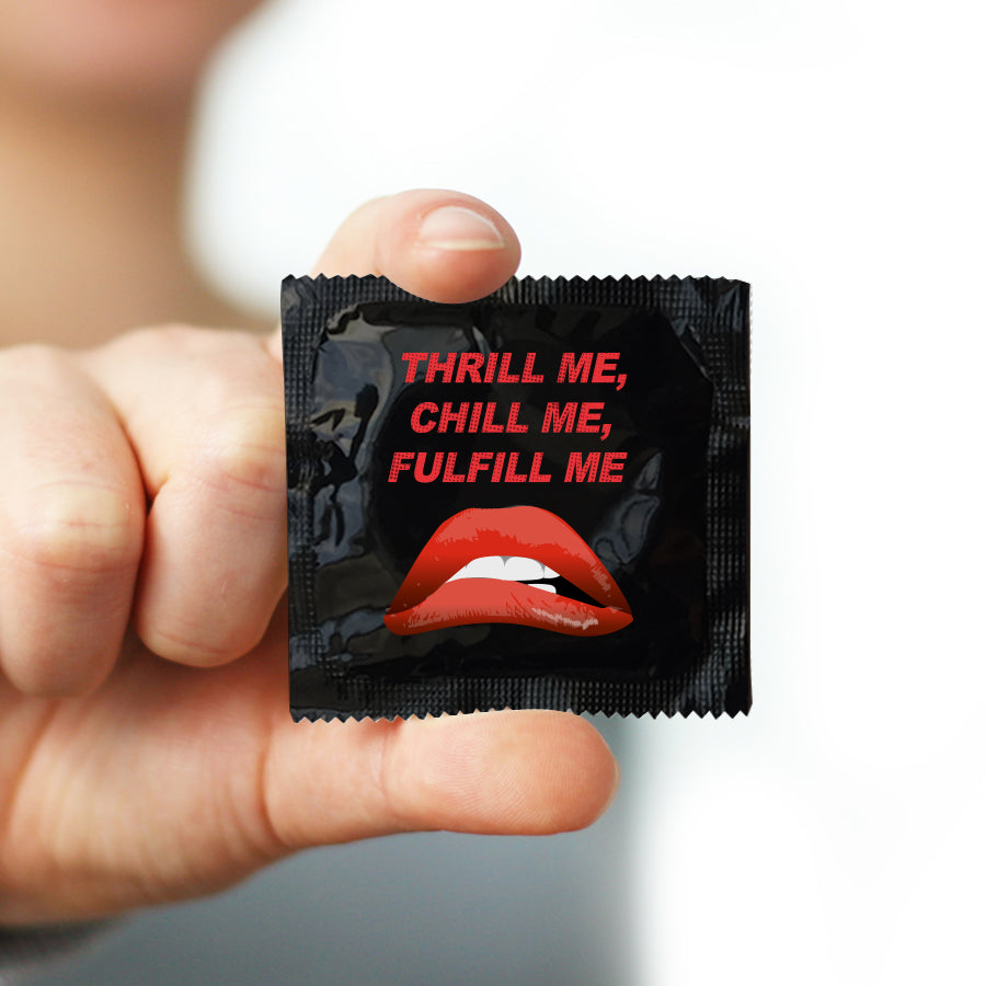 Thrill Me, Chill Me, Fulfill Me Condom