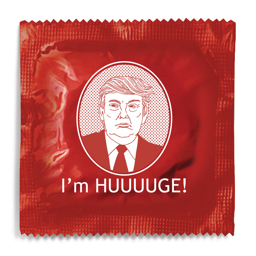 trump condoms im huuuuge