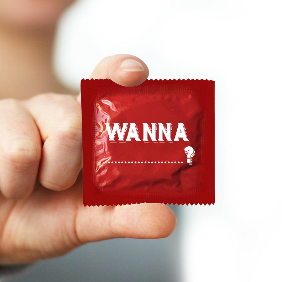 wanna blank condom