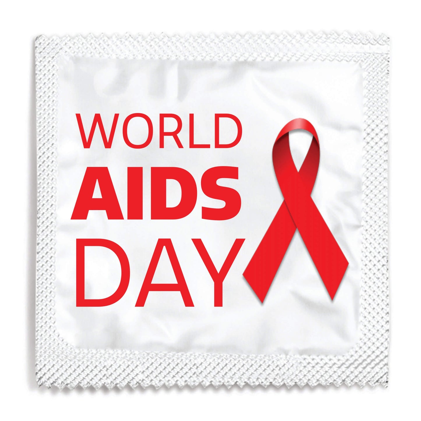 world aids day foil