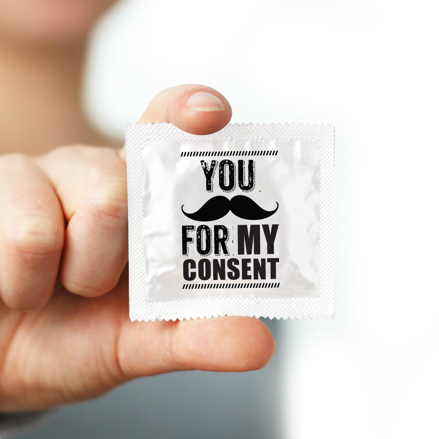 you mustache for my consent